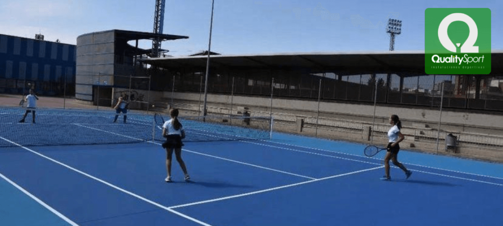 construccion pista de tenis en talavera de la reina
