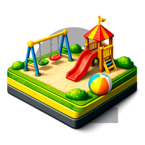 pistas parques infantiles