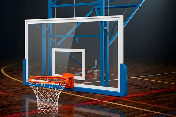 juego de casntas baloncesto estructural al techo