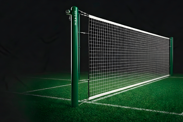 juego de postes det tenis metal